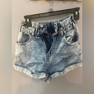 High waisted shorts